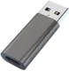 Universele USB-A naar USB-C Adapter On The Go Converter Grijs afbeelding 1