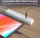 2-in-1 USB-A / USB-C naar USB-C Kabel 60W Power Delivery 2M Paars afbeelding 14