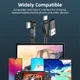 2-in-1 USB-A / USB-C naar USB-C Kabel 60W Power Delivery 2M Paars afbeelding 11