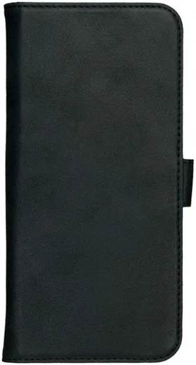 Rosso Deluxe Apple iPhone 13 Pro Hoesje Echt Leer Book Case Zwart afbeelding 13