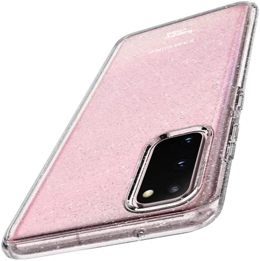HappyCase Galaxy S20 FE Hoesje Flexibel TPU Glitter Print afbeelding 2