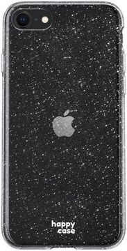 HappyCase iPhone SE 2020/2022 Hoesje Flexibel TPU Glitter Print