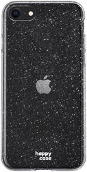 HappyCase iPhone SE 2020/2022 Hoesje Flexibel TPU Glitter Print afbeelding
