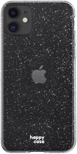 HappyCase Apple iPhone 11 Hoesje Flexibel TPU Glitter Print afbeelding 1