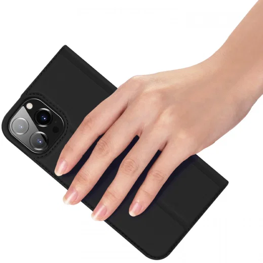 Dux Ducis Skin Pro Series Apple iPhone 13 Pro Hoesje Book Case Zwart afbeelding 5
