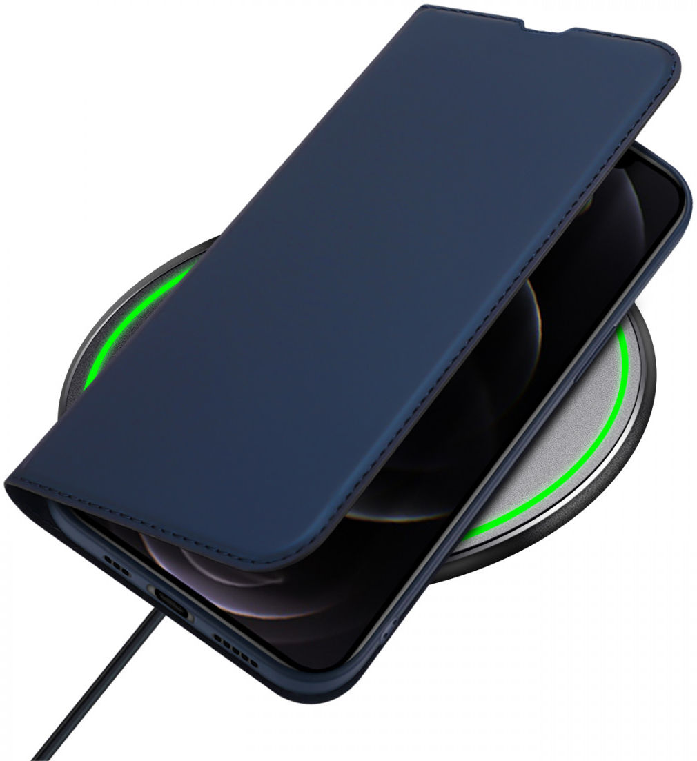 Dux Ducis Skin Pro Series Apple iPhone 13 Pro Hoesje Book Case Blauw afbeelding 9