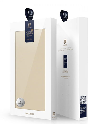 Dux Ducis Skin Pro Series Apple iPhone 13 Pro Hoesje Book Case Goud afbeelding 11