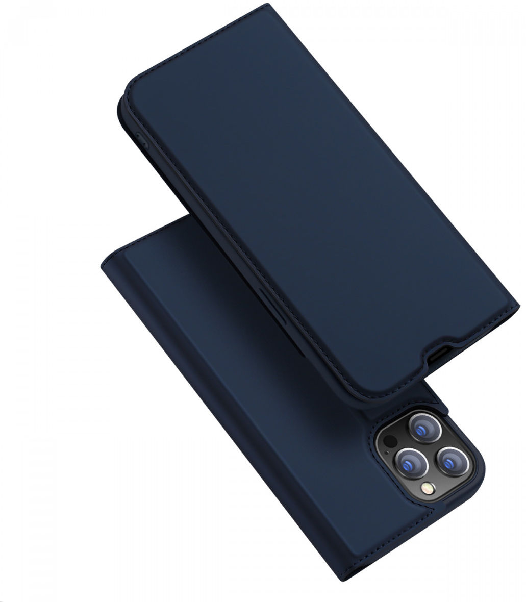 Dux Ducis Skin Pro Series Apple iPhone 13 Pro Max Hoesje Wallet Blauw afbeelding 2