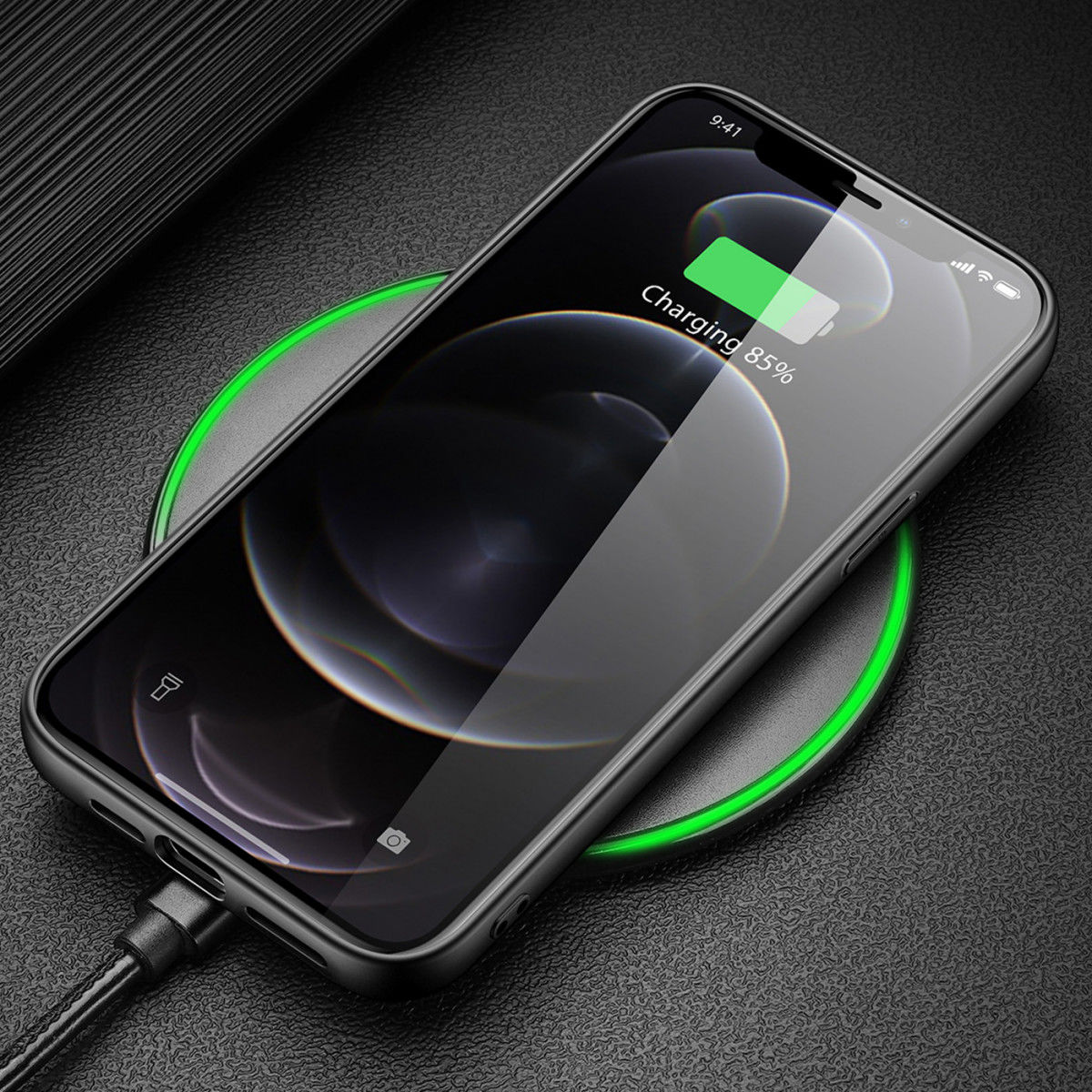 Dux Ducis Fino Series Apple iPhone 13 Pro Hoesje Back Cover Zwart afbeelding 5