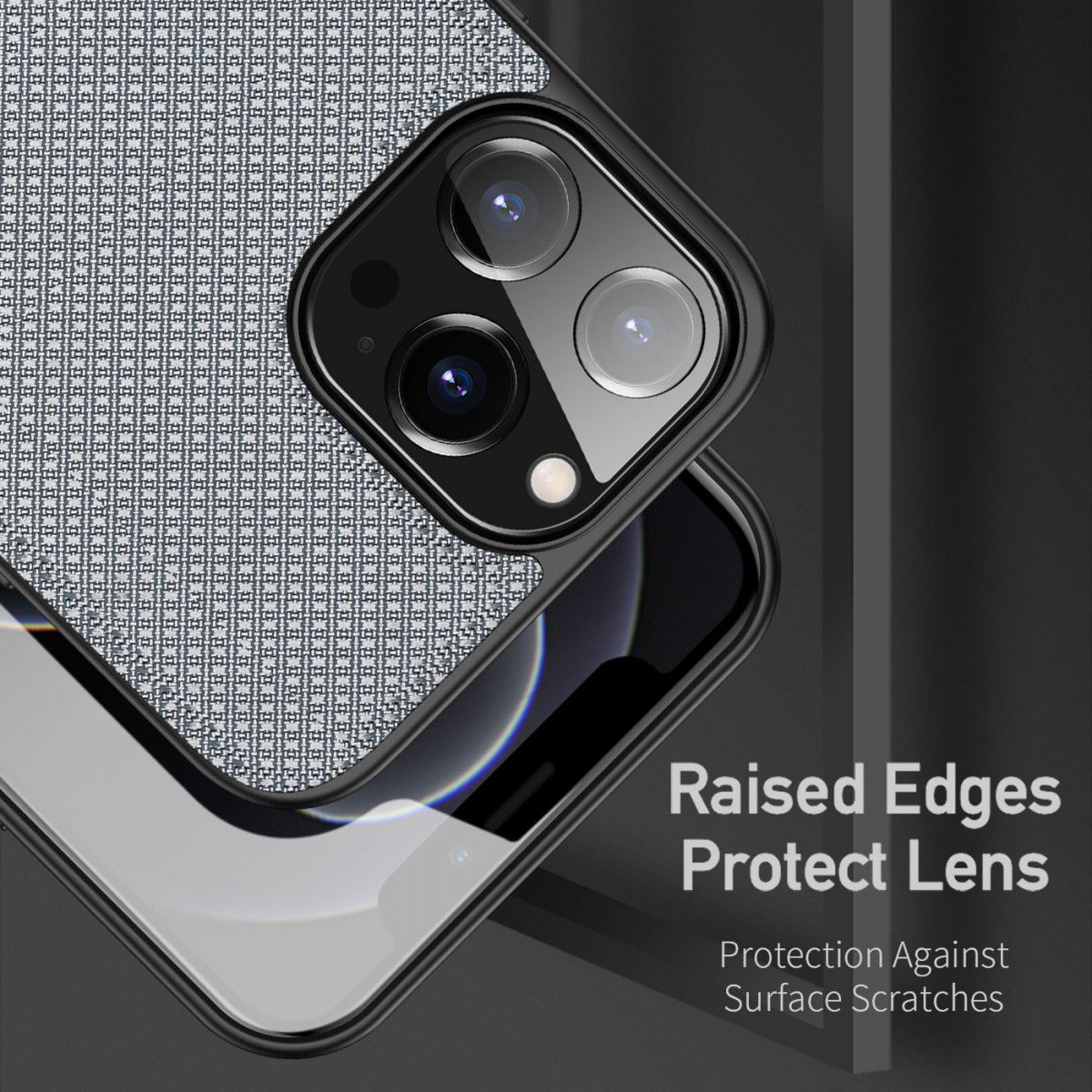 Dux Ducis Fino Series Apple iPhone 13 Pro Max Hoesje Back Cover Blauw afbeelding 3