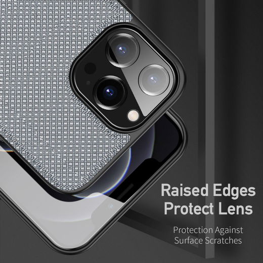 Dux Ducis Fino Series Apple iPhone 13 Pro Max Hoesje Back Cover Blauw afbeelding 3