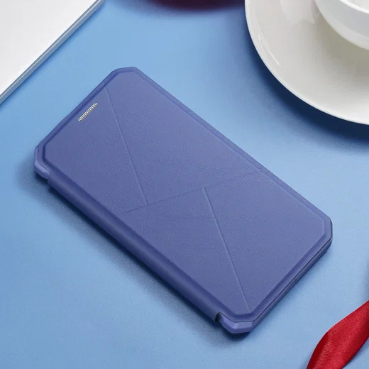 Dux Ducis Skin X Series Apple iPhone 13 Mini Hoesje Book Case Blauw afbeelding 12