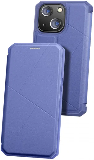 Dux Ducis Skin X Series Apple iPhone 13 Mini Hoesje Book Case Blauw afbeelding 3