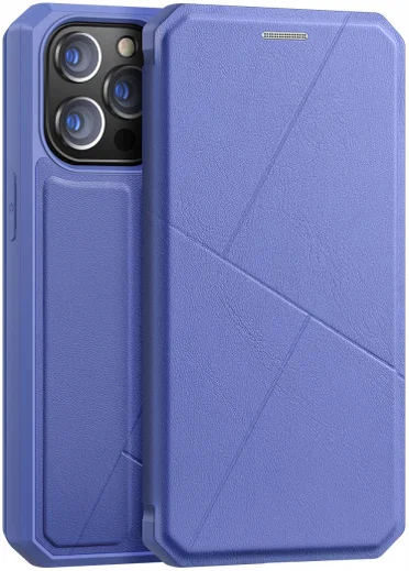 Dux Ducis Skin X Series Apple iPhone 13 Pro Hoesje Book Case Blauw afbeelding 2