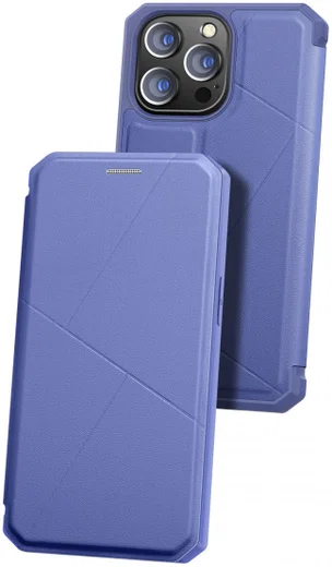 Dux Ducis Skin X Series Apple iPhone 13 Pro Hoesje Book Case Blauw afbeelding 3