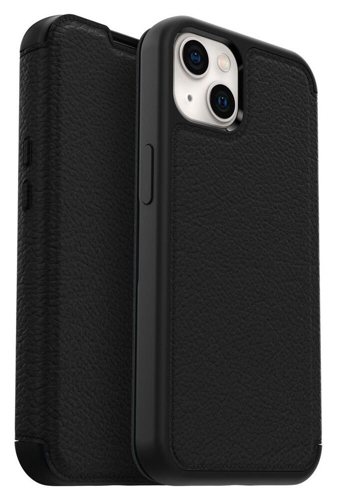 OtterBox Strada Apple iPhone 13 Hoesje Portemonnee Book Case Zwart afbeelding 3