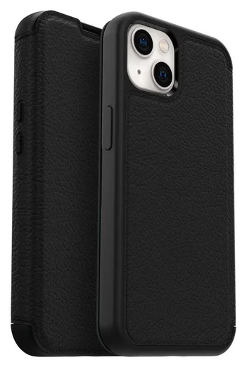OtterBox Strada Apple iPhone 13 Hoesje Portemonnee Book Case Zwart afbeelding 3