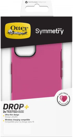 OtterBox Symmetry Apple iPhone 13 Hoesje Back Cover Roze afbeelding 14