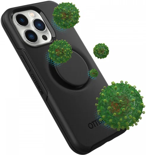 OtterBox Otter + Pop Symmetry Apple iPhone 13 Pro Hoesje Zwart afbeelding 8