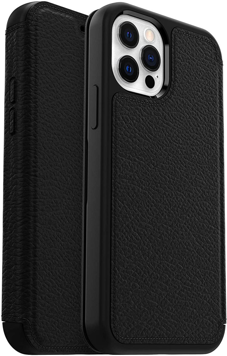 OtterBox Strada Apple iPhone 13 Pro Hoesje Portemonnee Book Case Zwart afbeelding 1
