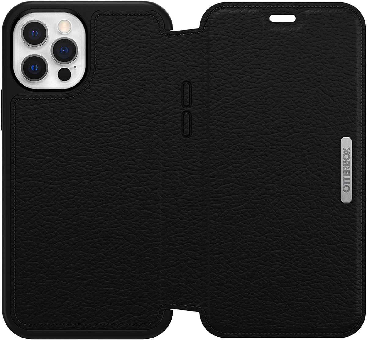 OtterBox Strada Apple iPhone 13 Pro Hoesje Portemonnee Book Case Zwart afbeelding 3