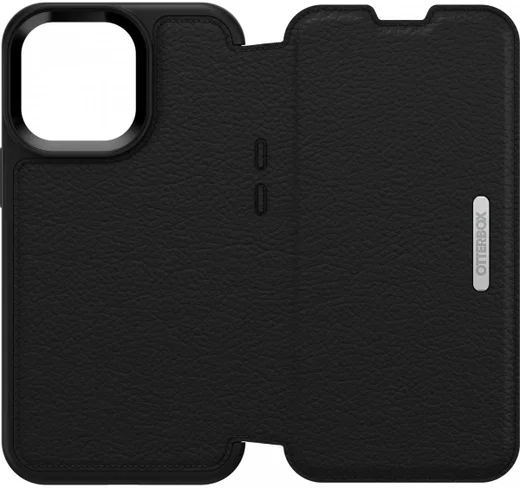 OtterBox Strada Apple iPhone 13 Pro Hoesje Portemonnee Book Case Zwart afbeelding 8