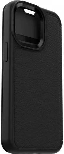 OtterBox Strada Apple iPhone 13 Pro Hoesje Portemonnee Book Case Zwart afbeelding 10