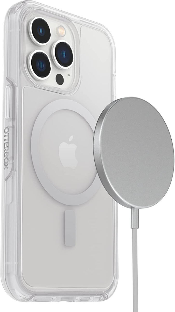 OtterBox Symmetry+ Apple iPhone 13 Pro Hoesje met MagSafe Transparant afbeelding 2