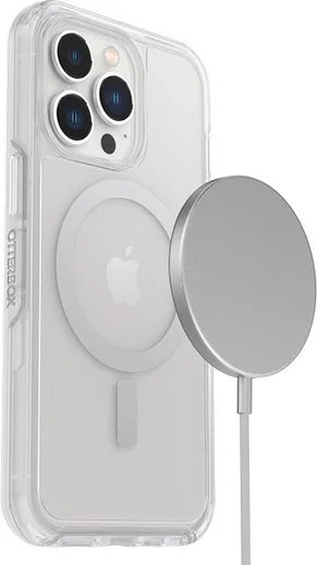 OtterBox Symmetry+ Apple iPhone 13 Pro Hoesje met MagSafe Transparant afbeelding 2