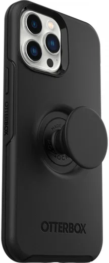 OtterBox Otter + Pop Symmetry iPhone 13 Pro Max Hoesje Zwart afbeelding 1