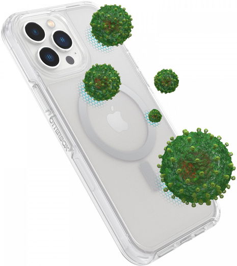 OtterBox Symmetry+ Apple iPhone 13 Pro Max Hoesje MagSafe Transparant afbeelding 4
