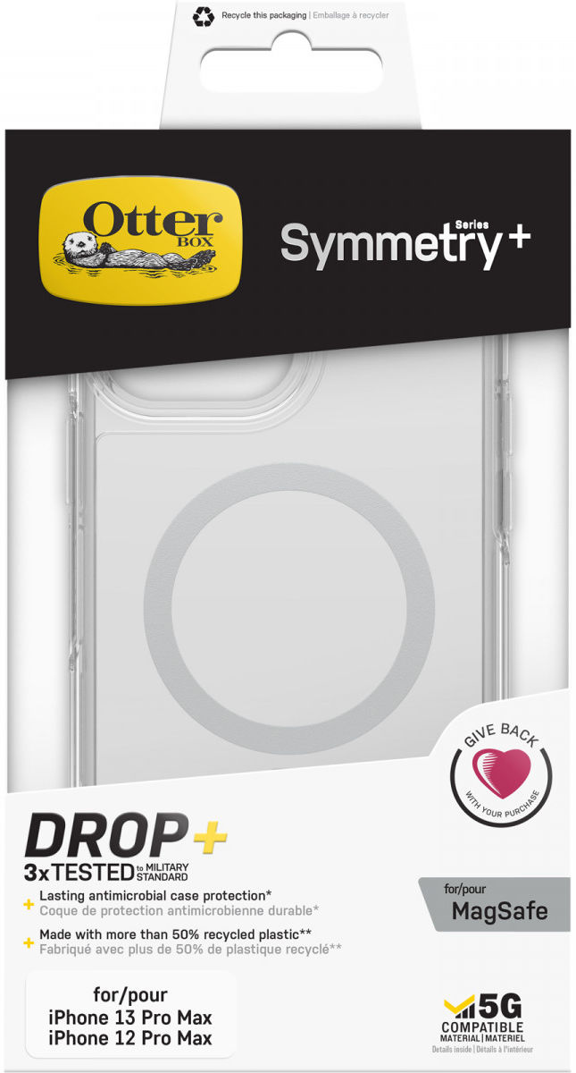 OtterBox Symmetry+ Apple iPhone 13 Pro Max Hoesje MagSafe Transparant afbeelding 15