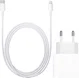 Originele Apple 20W USB-C Power Adapter met Lightning Kabel Wit afbeelding 1