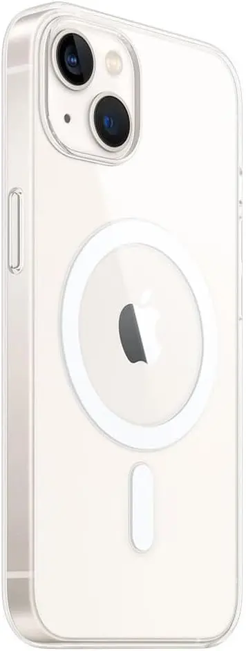 Apple iPhone 13 Mini Hoesje MagSafe Dun TPU Back Cover Transparant afbeelding 11