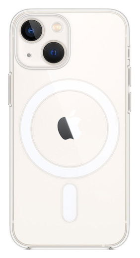 Apple iPhone 13 Mini Hoesje voor MagSafe Dun TPU Transparant afbeelding 1