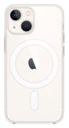 Apple iPhone 13 Mini Hoesje voor MagSafe Dun TPU Transparant afbeelding
