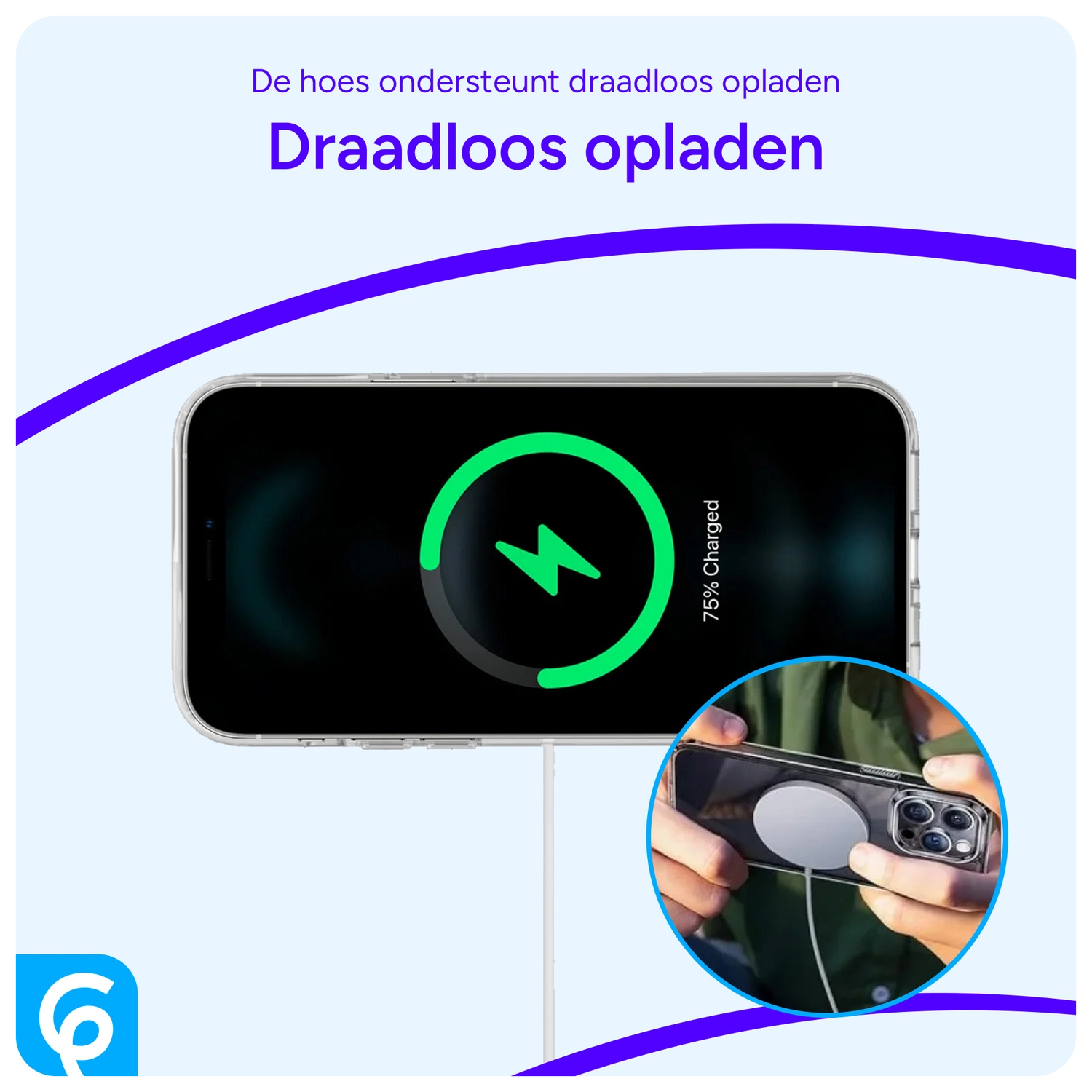 Apple iPhone 13 Mini Hoesje voor MagSafe Dun TPU Transparant afbeelding 6