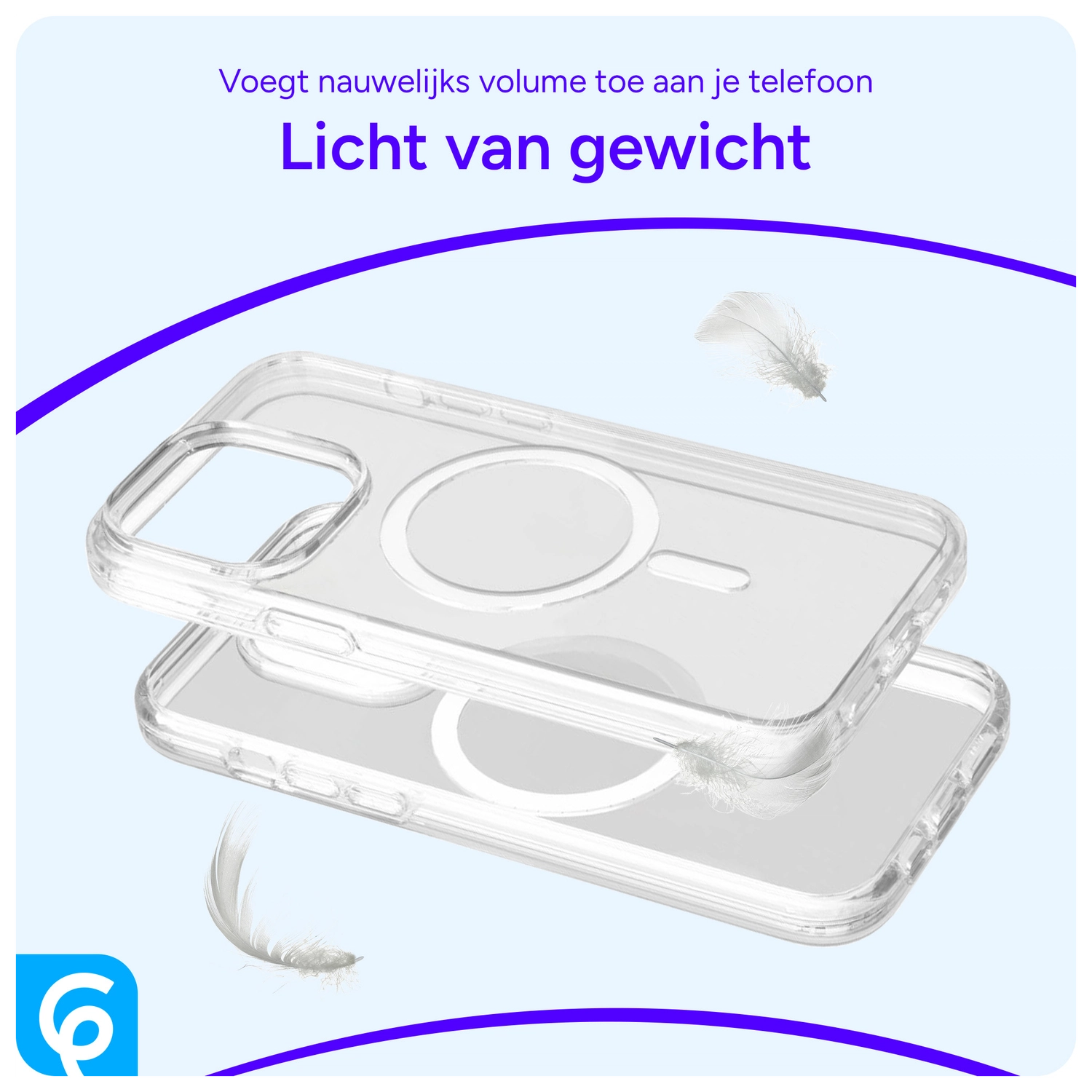 Apple iPhone 13 Mini Hoesje voor MagSafe Dun TPU Transparant afbeelding 4