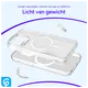 Apple iPhone 13 Mini Hoesje voor MagSafe Dun TPU Transparant afbeelding 4