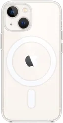 Apple iPhone 13 Hoesje voor MagSafe Dun TPU Back Cover Transparant afbeelding
