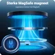 Apple iPhone 13 Pro Hoesje voor MagSafe Dun TPU Back Cover Transparant afbeelding 8