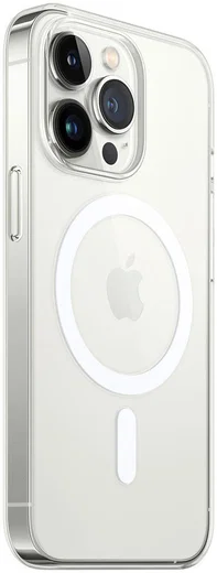 Apple iPhone 13 Pro Hoesje voor MagSafe Dun TPU Back Cover Transparant afbeelding 9