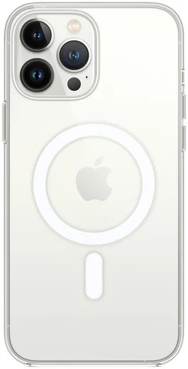 Apple iPhone 13 Pro Max Hoesje voor MagSafe Dun TPU Transparant afbeelding 1