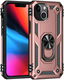 Apple iPhone 13 Mini Hoesje Hybride Kickstand Back Cover Roze