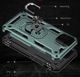 Apple iPhone 13 Mini Hoesje Hybride Kickstand Back Cover Groen afbeelding 8