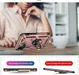 Apple iPhone 13 Hoesje Hybride Kickstand Back Cover Roze afbeelding 4