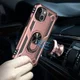 Apple iPhone 13 Hoesje Hybride Kickstand Back Cover Roze afbeelding 5