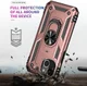 Apple iPhone 13 Hoesje Hybride Kickstand Back Cover Roze afbeelding 6