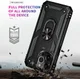 Apple iPhone 13 Pro Hoesje Hybride Kickstand Back Cover Zwart afbeelding 5