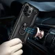 Apple iPhone 13 Pro Hoesje Hybride Kickstand Back Cover Zwart afbeelding 7